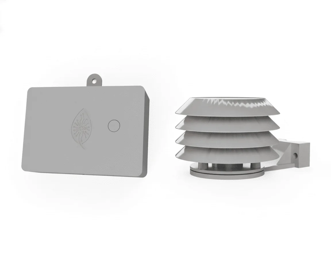 Sensor IoT Ambiental Pro - Monitoreo de temperatura y humedad para invernaderos y agricultura de precisión | iotgrow